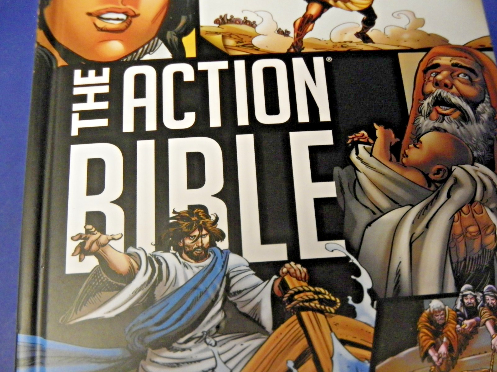The Action Bible: God’s Redemptive Story Graphic Novel Hardcover 1st Edition NEW