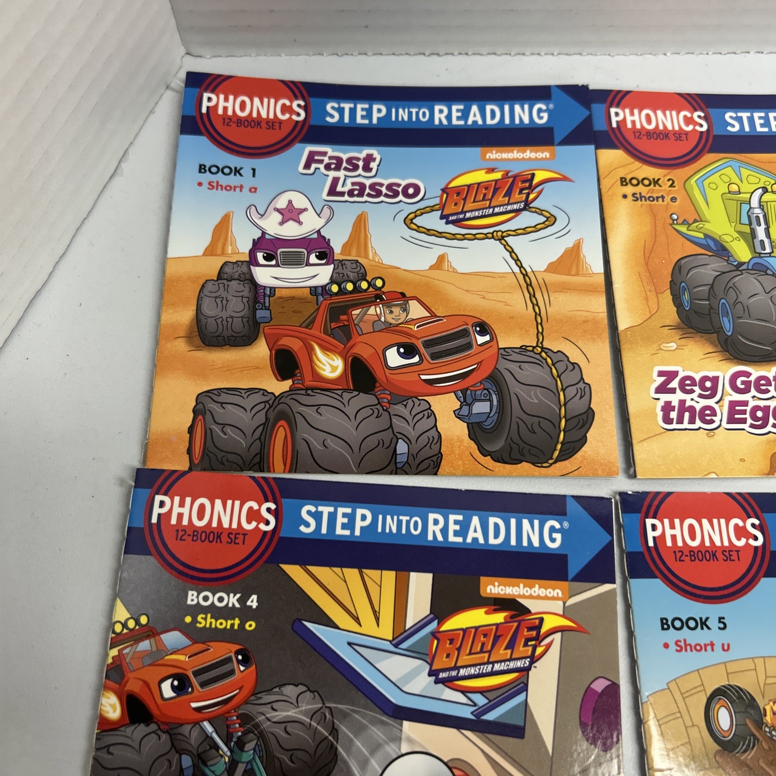 Step into Reading Ser.: Monster Phonics (Blaze and the Monster Machines) 12 Book