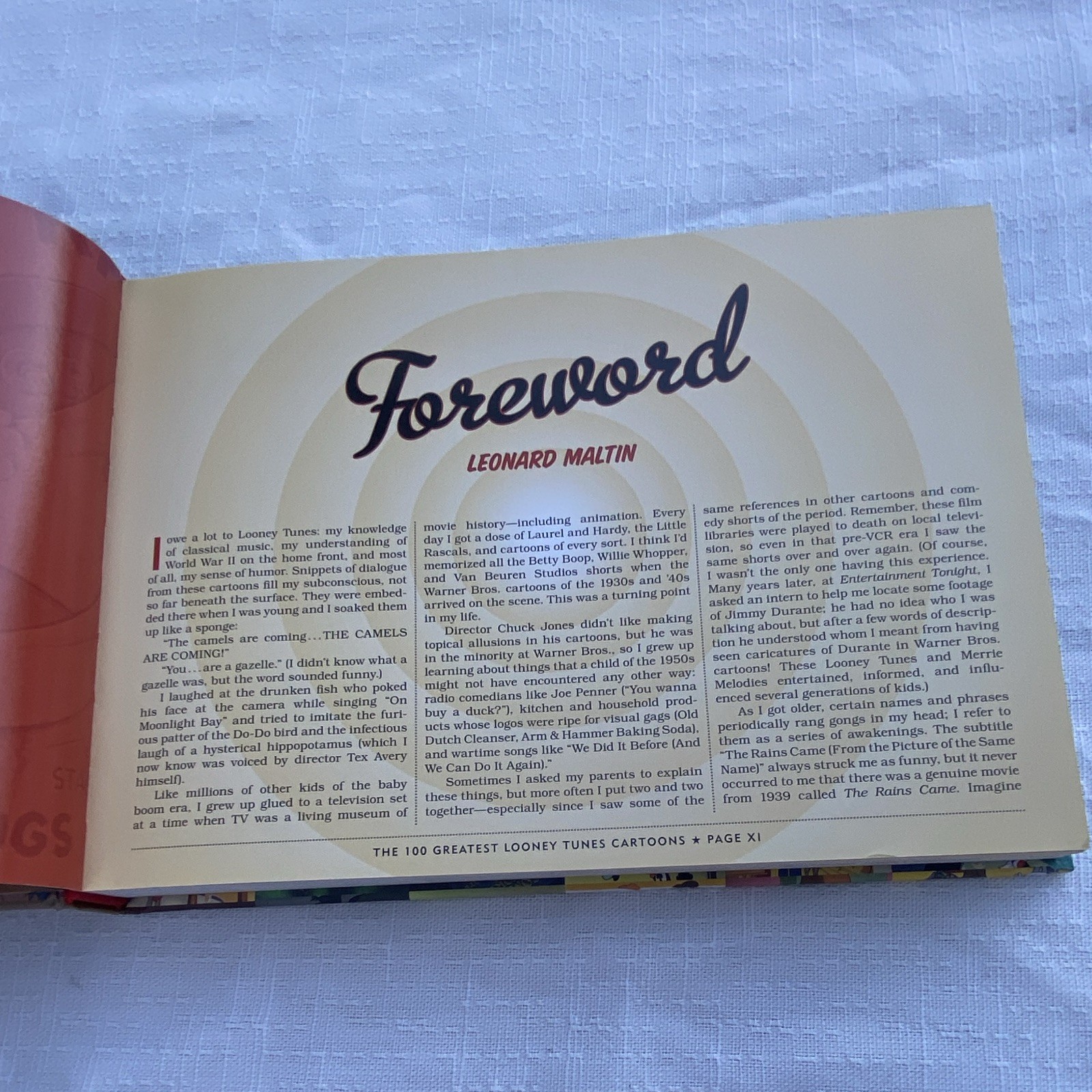 Insight Editions The 100 Greatest Looney Tunes Cartoons Hardcover Illus 2010