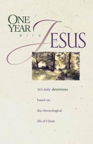 One Year with Jesus NLT – Paperback By Veerman, David R. – GOOD