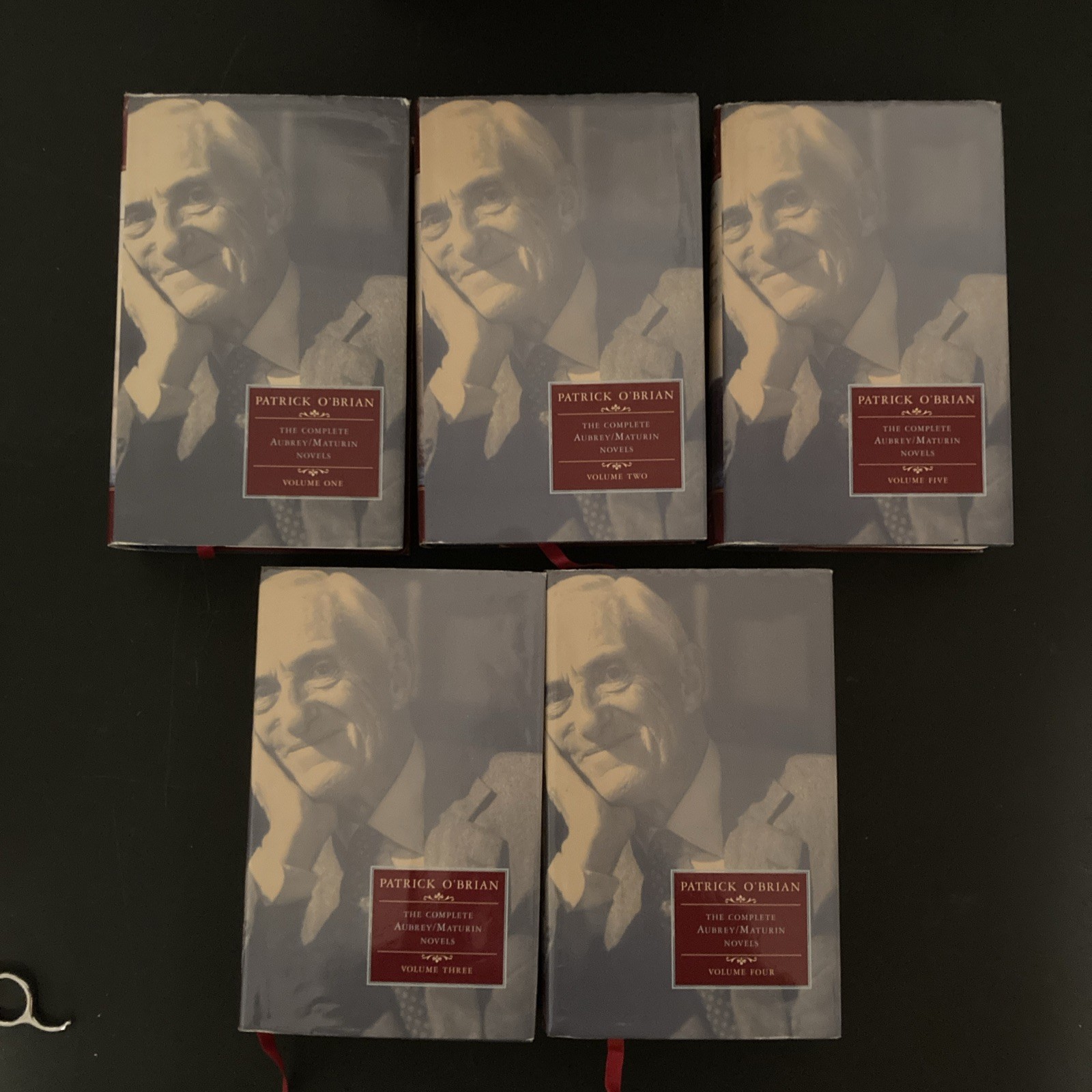 The Complete Aubrey/Maturin Novels 5 Volume Box Set (Hardcover, Unmarked