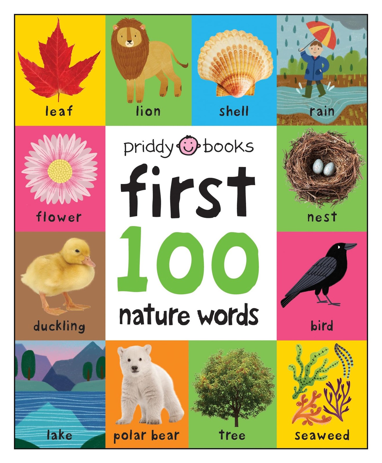 First 100 Nature Words A padded book―perfect for little hands to hold