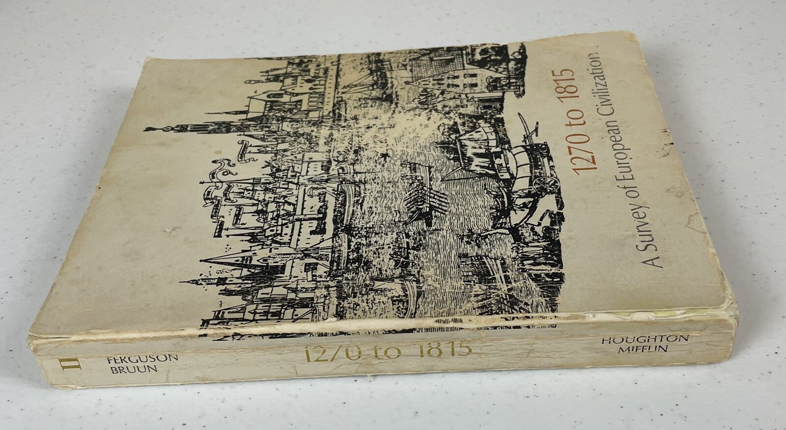 1270 To 1815 A Survey Of European Civilization 4th Edition Paperbound 1969 VTG