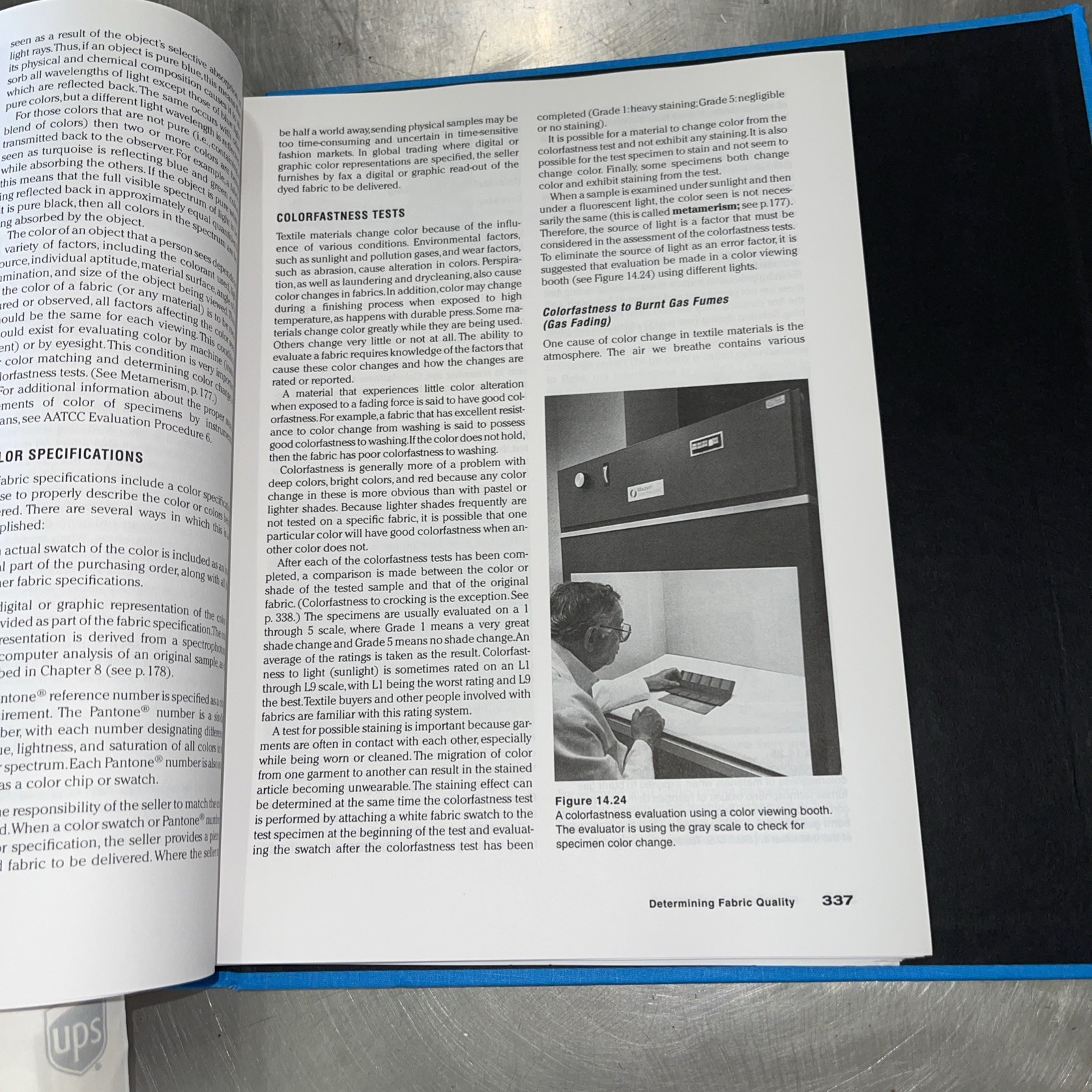 J.J. PIZZUTO’S FABRIC SCIENCE, 8TH Ed. Binderr Joseph Pizzuto & Arthur Price