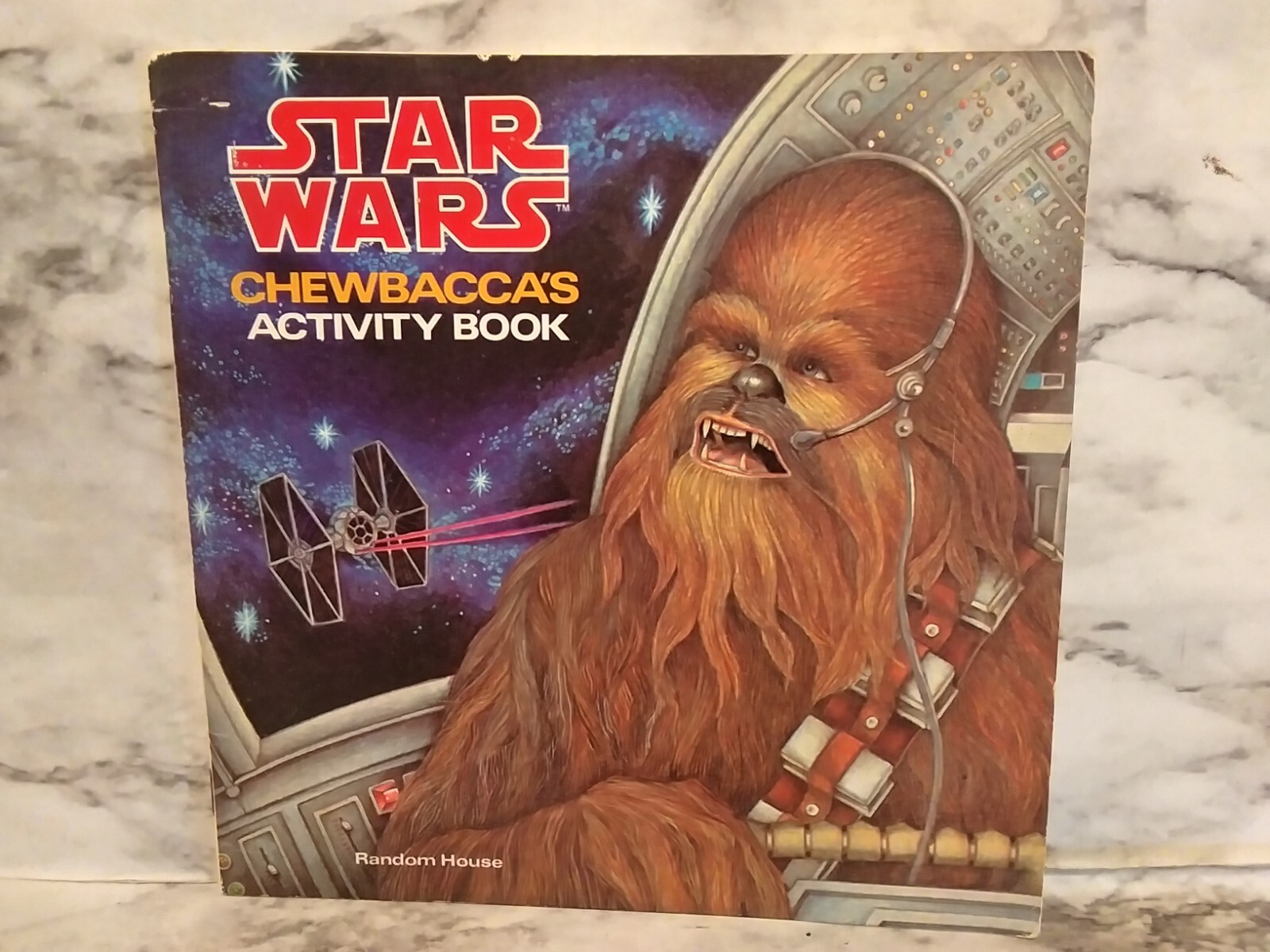 3 Vntg Schoolastic Photo Story Books STAR WARS ALBUM, Chewbacca Activity, Q &A