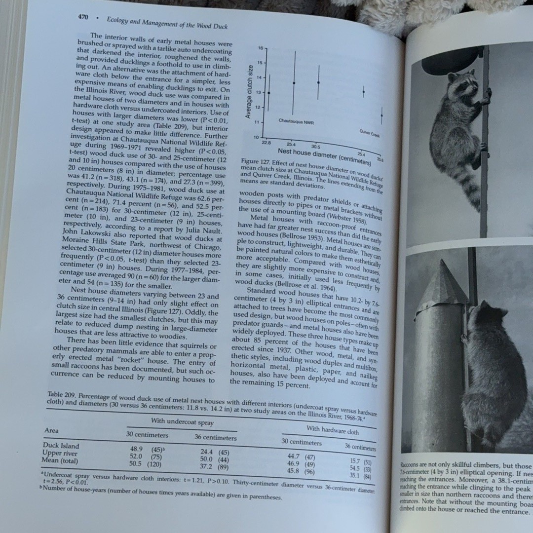 Ecology and Management of the Wood Duck Stackpole Books 1994 Hardcover