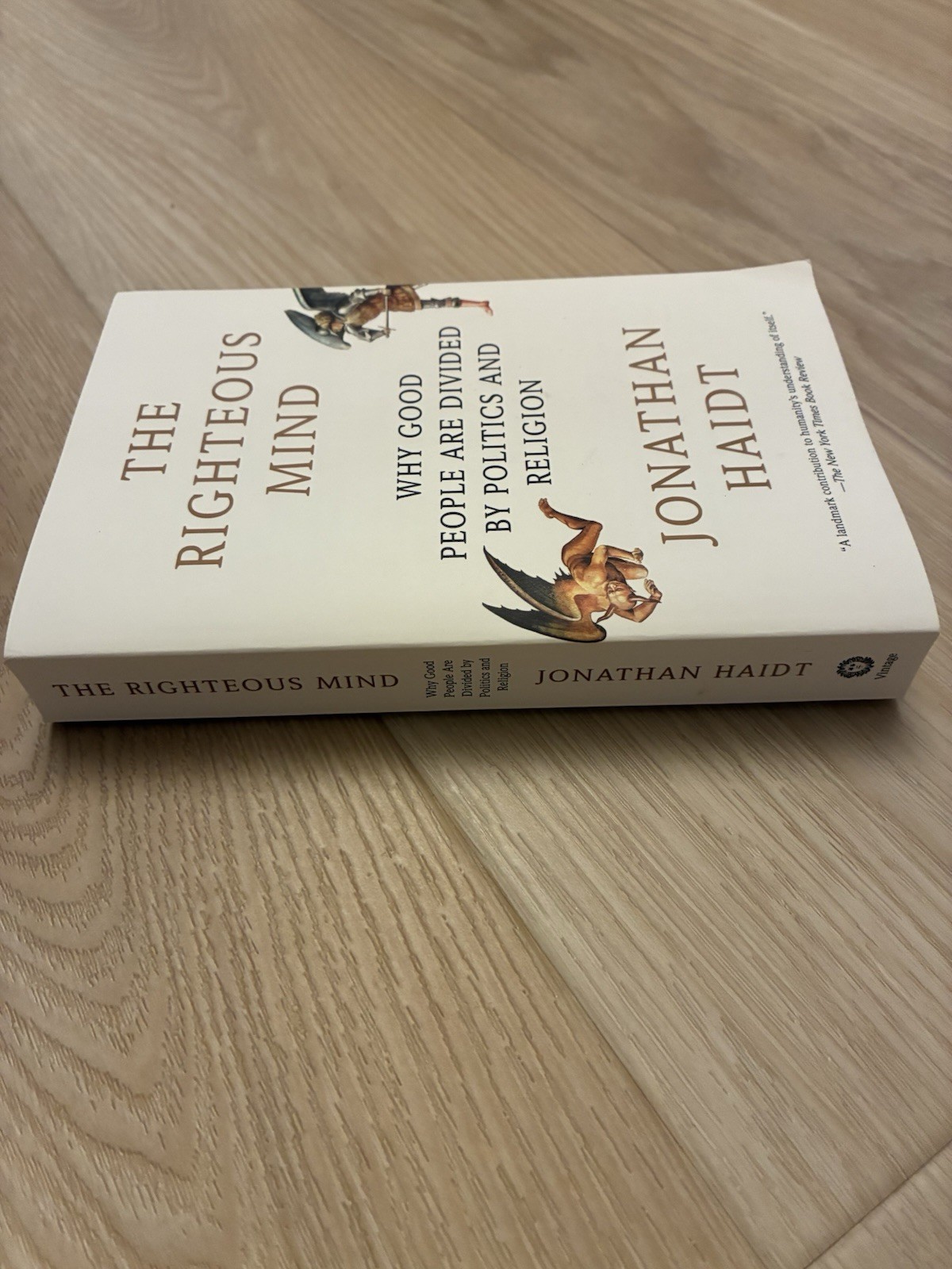 The Righteous Mind Jonathan Haidt Paperback