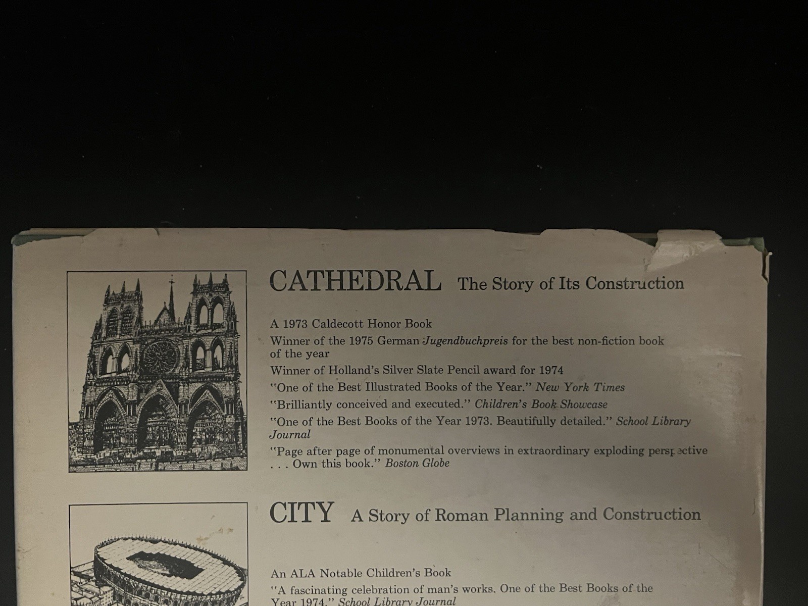 ‘Castle’ by David Macaulay (1977 HC DJ) Free Boxed Shipping!