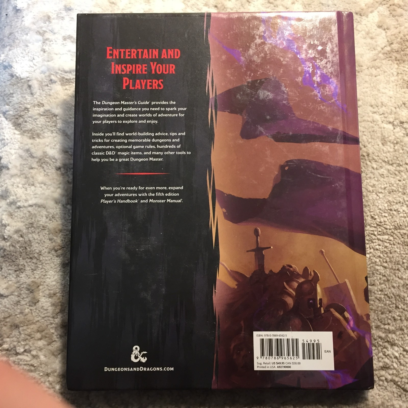 Dungeon Master’s Guide Wizards RPG Team 2014 Wizards Of The Coast Fantasy Book