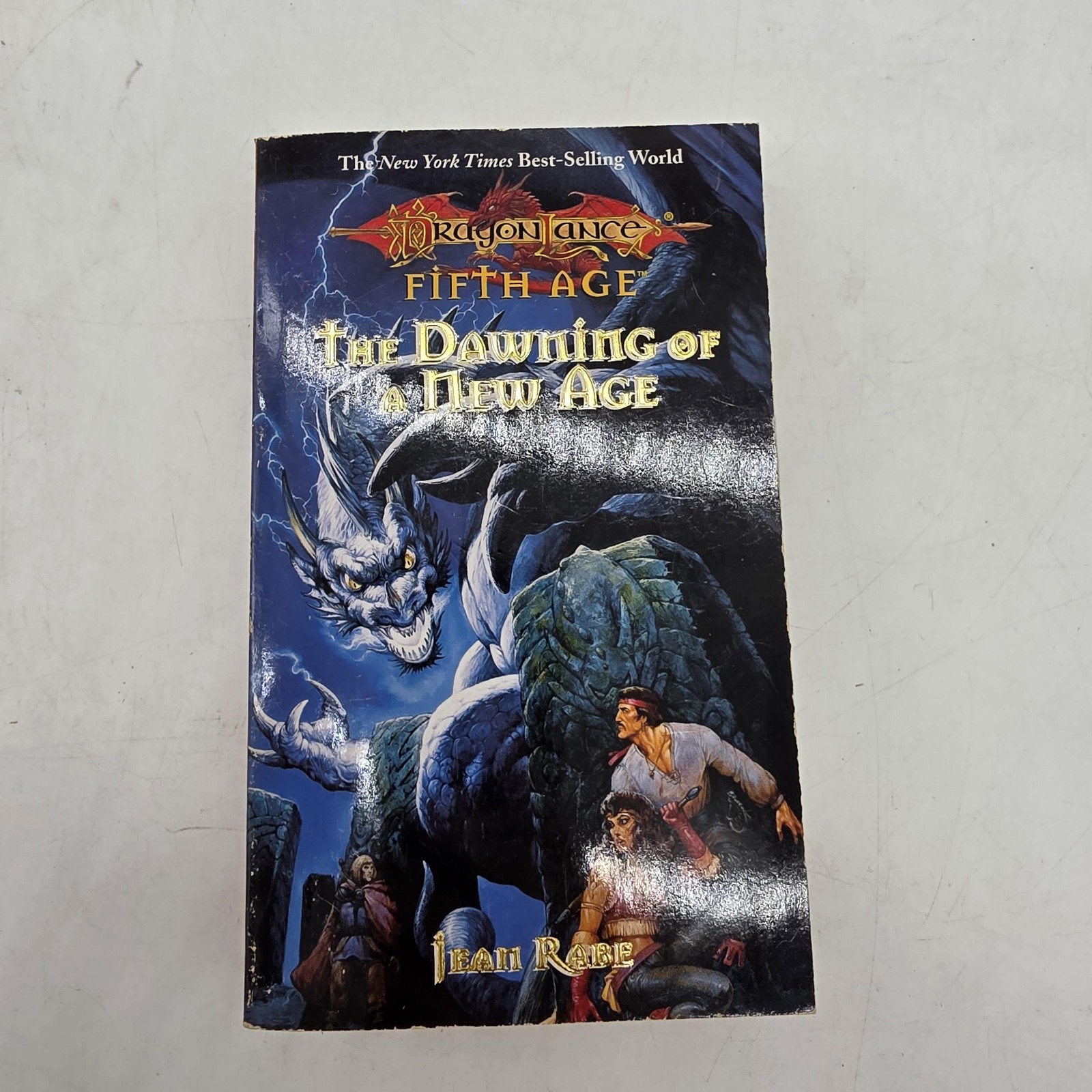 Vintage Dragonlance Reign Of Istar Weis TSR PB Lot Fantasy Novels Multicolor