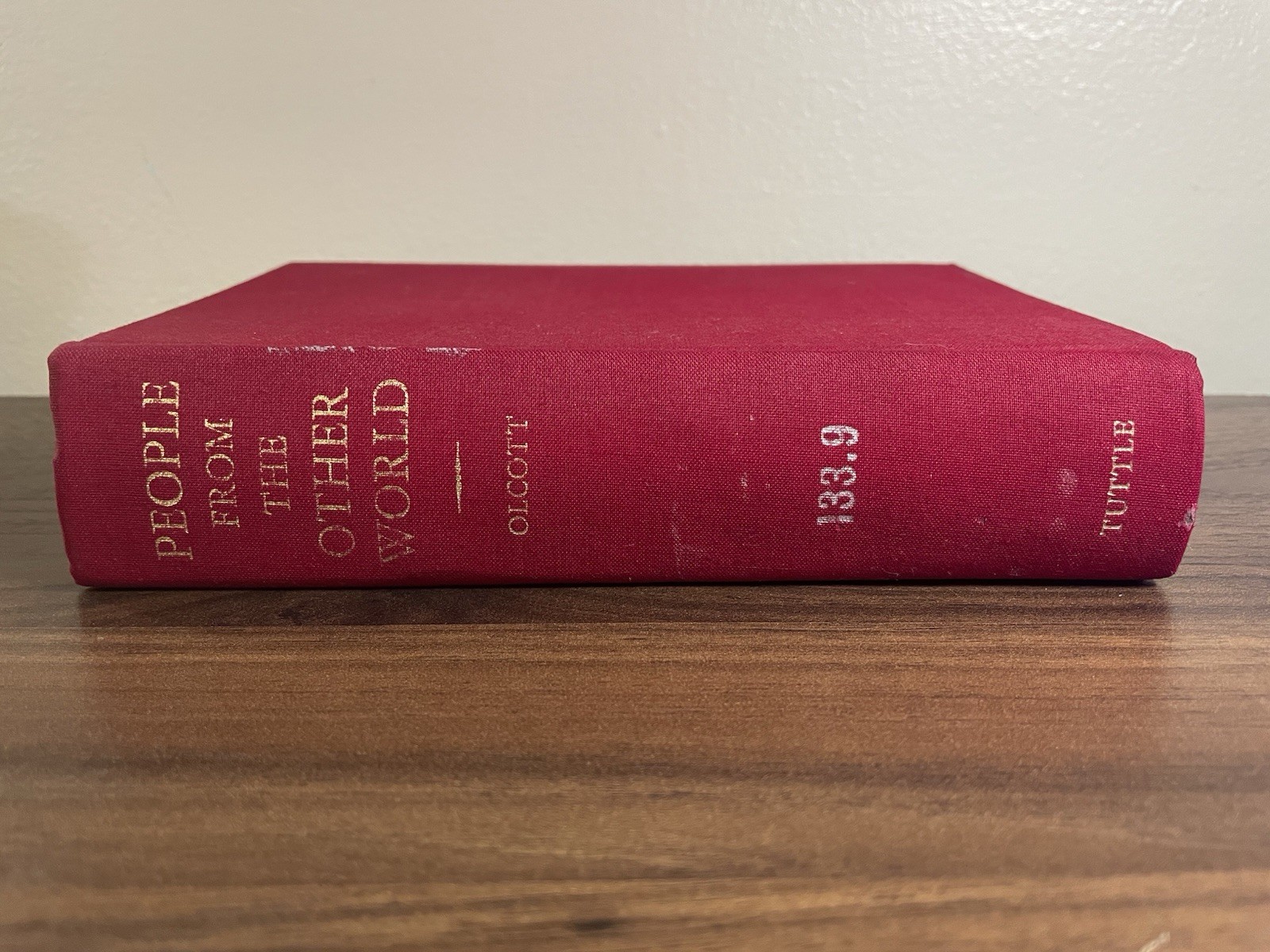 People From the Other World Henry S. Olcott 1st Ed 1972 – Hardcover Occult Book