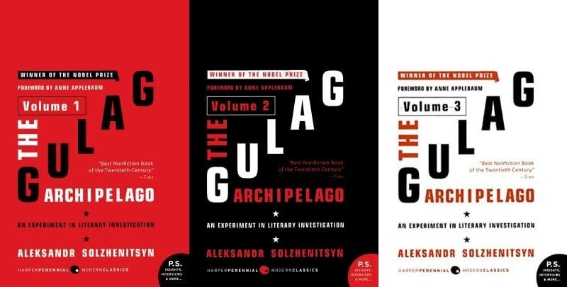 The Gulag Archipelago: An Experiment in Literary Investigation Complete 3 Volume