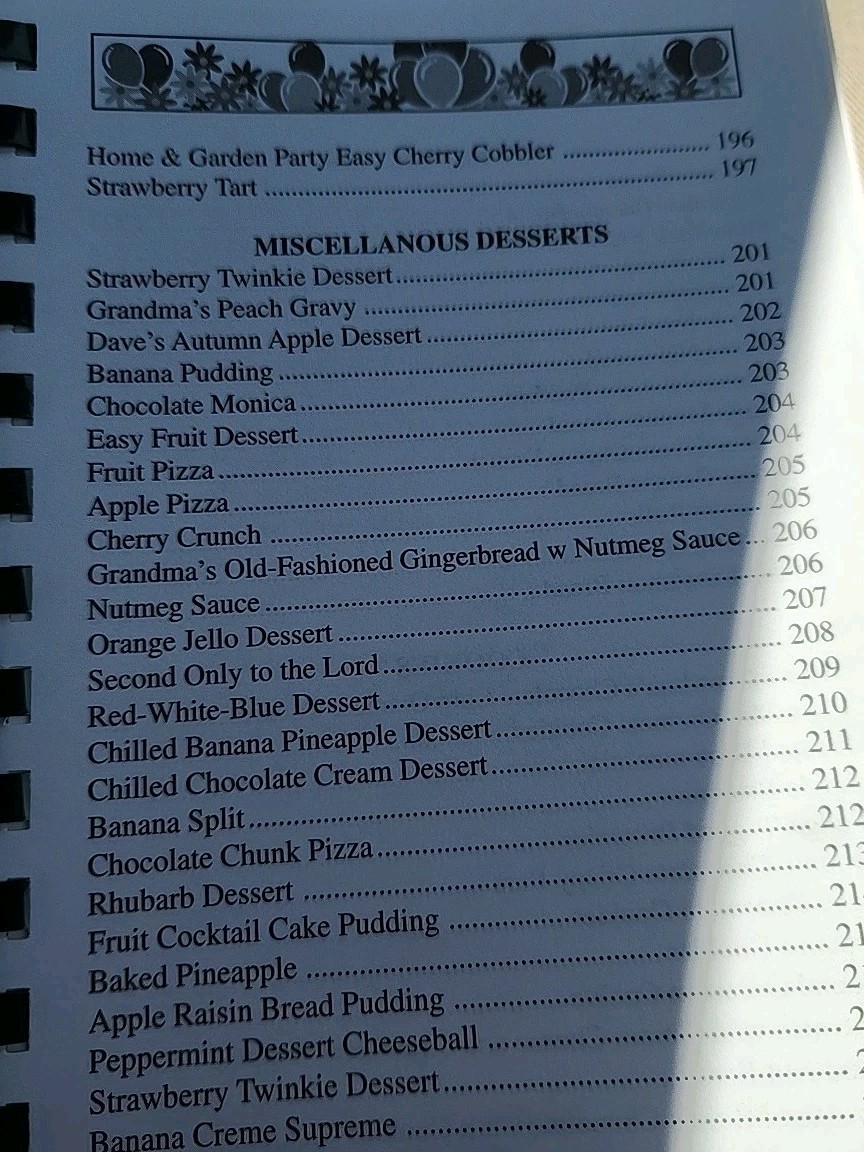 Home And Garden Party Cookbook Spiral Bound New First Edition Recipes 265 Pages