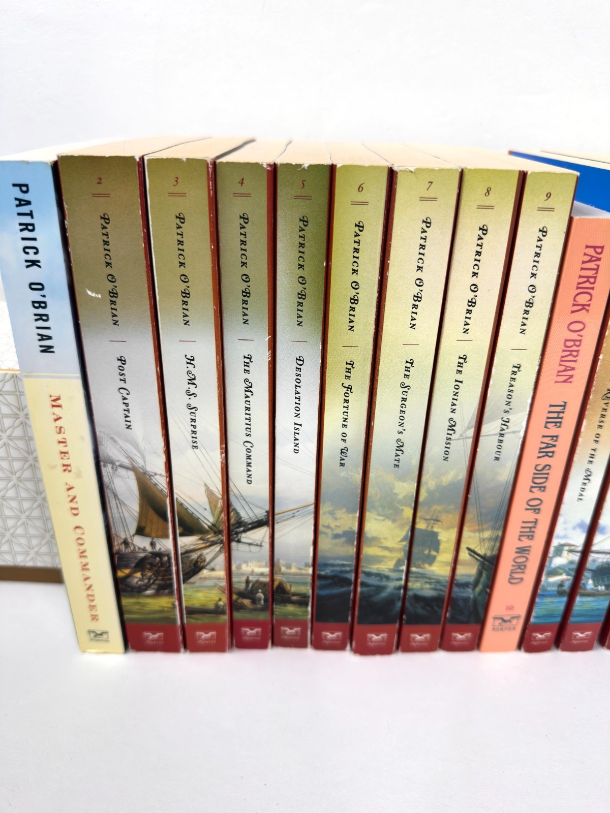 Aubrey & Maturin Master Commander Patrick O’Brian Complete Set Series Lot of 21