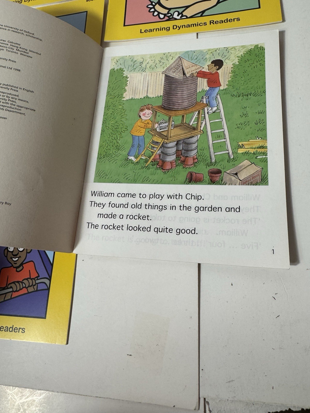 Newmark Learning Dynamics Readers I Can Read About Phonics Easy Read Child Lot