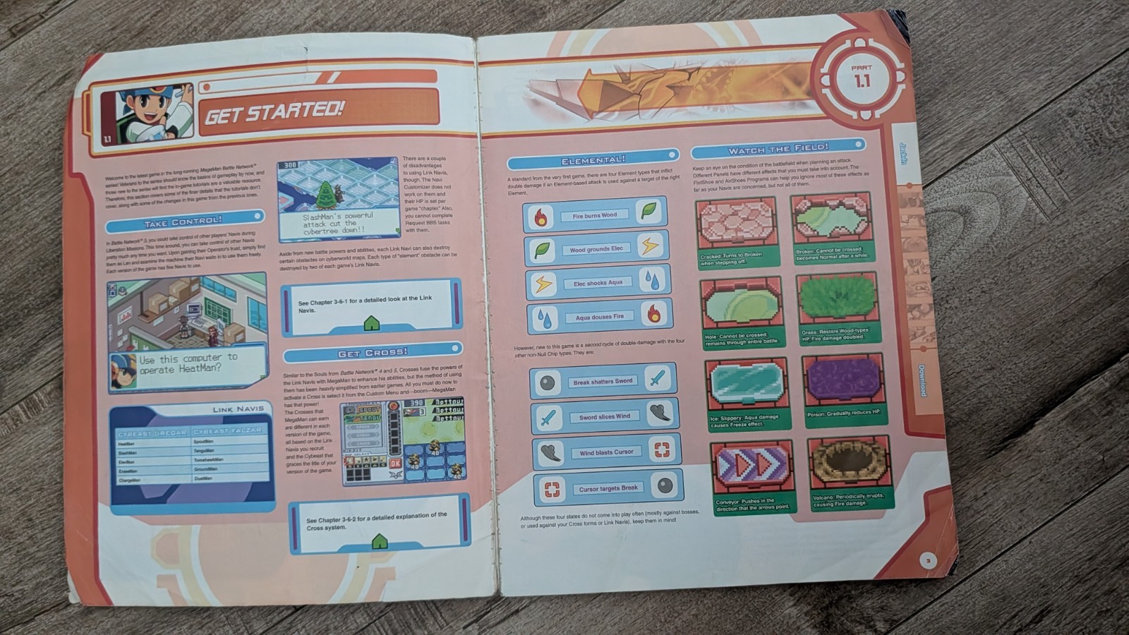 Megaman Battle Network 6 Official Strategy Guide Book Bradygames Nintendo GBA
