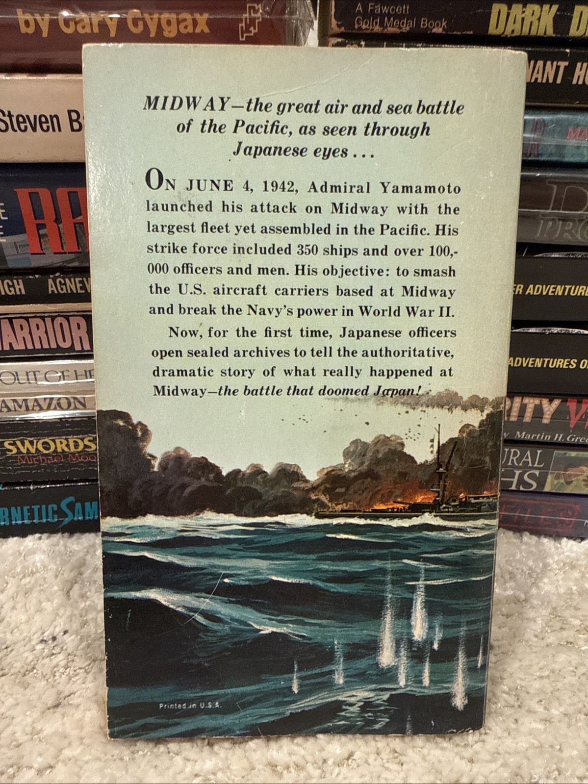 Midway Battle That Doomed Japan Mitsuo Fuchida Masatake Okumiya Paperback 1966