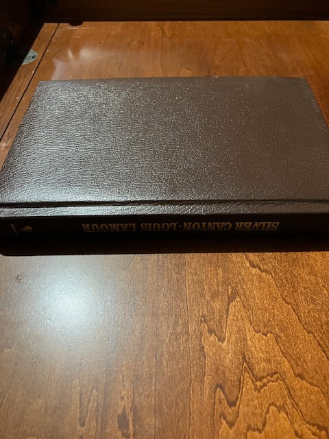 Silver Canyon, By Louis L’Amour, Leatherette Hardcover, Bantam Books, 164 pages
