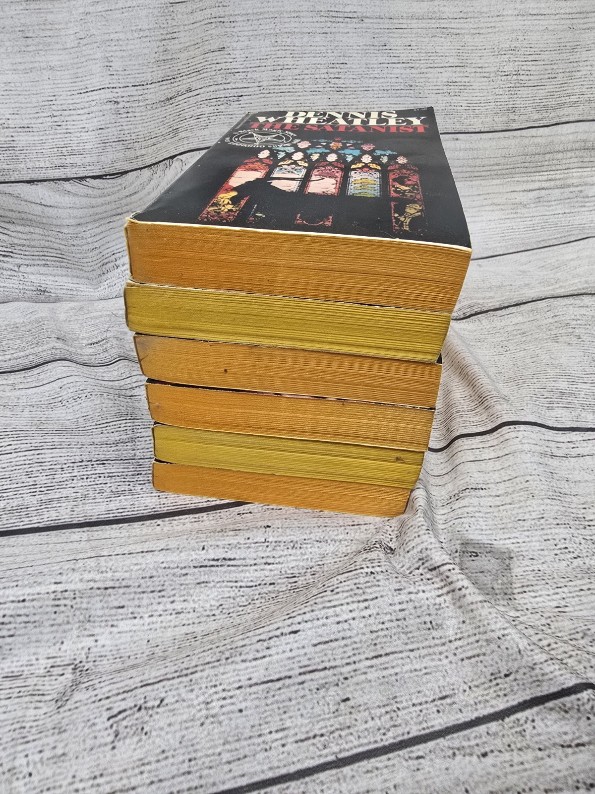 Lot of 6 Dennis Wheatley Black Magic PB The Devil Rides Out.The Satanist.Ka