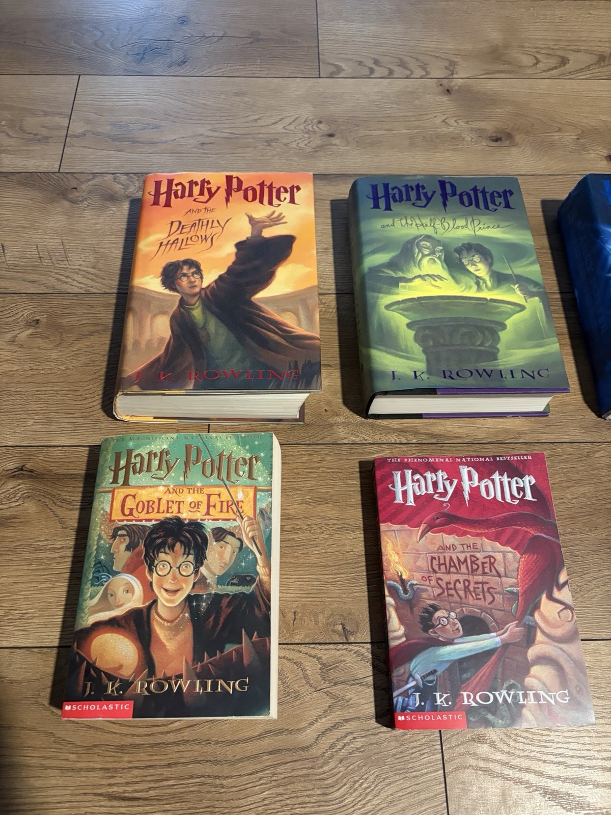 Harry Potter Book Lot three Hardback For Soft Backs ￼￼