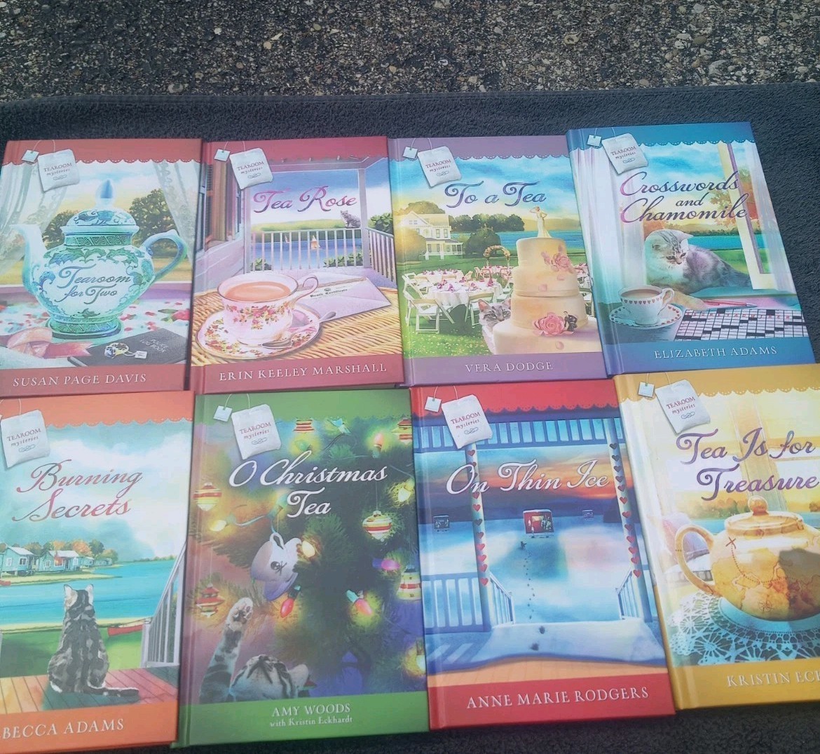Complete Set 27 Guideposts TEAROOM MYSTERIES 1-27 VG Cnd HC Fst Ship