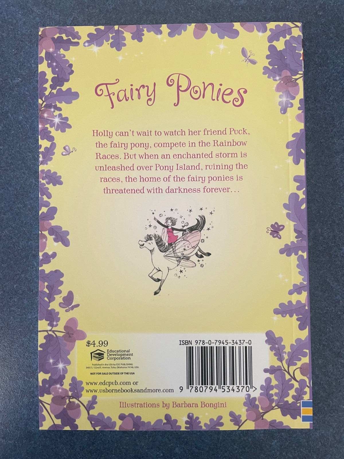 Lot of 6 Fairy Ponies # 1-6 PB Books by Zanna Davidson Brand New condition
