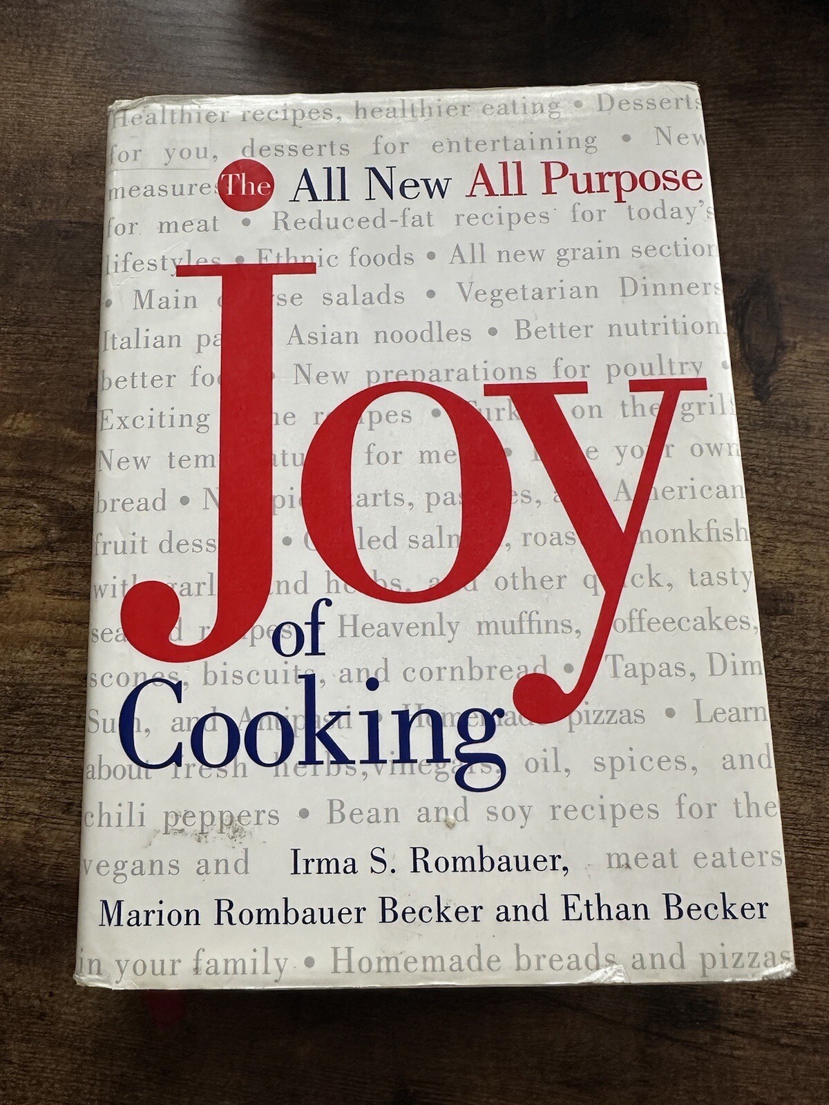 Vintage 1997 Joy Of Cooking Cookbook Recipes Cook Book Hardcover 1,136 Pages
