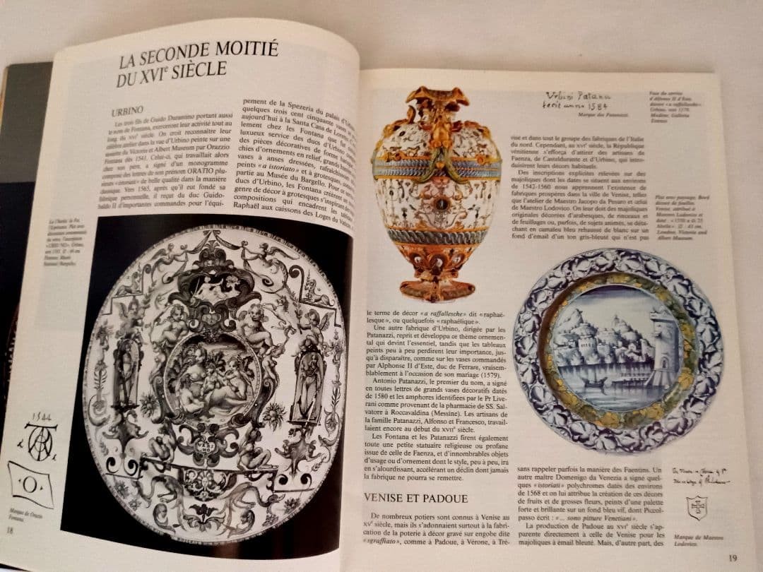 Antiques Arts Crafts Italian Pottery Porcelain Magazine 28.5x22cm 77pg
