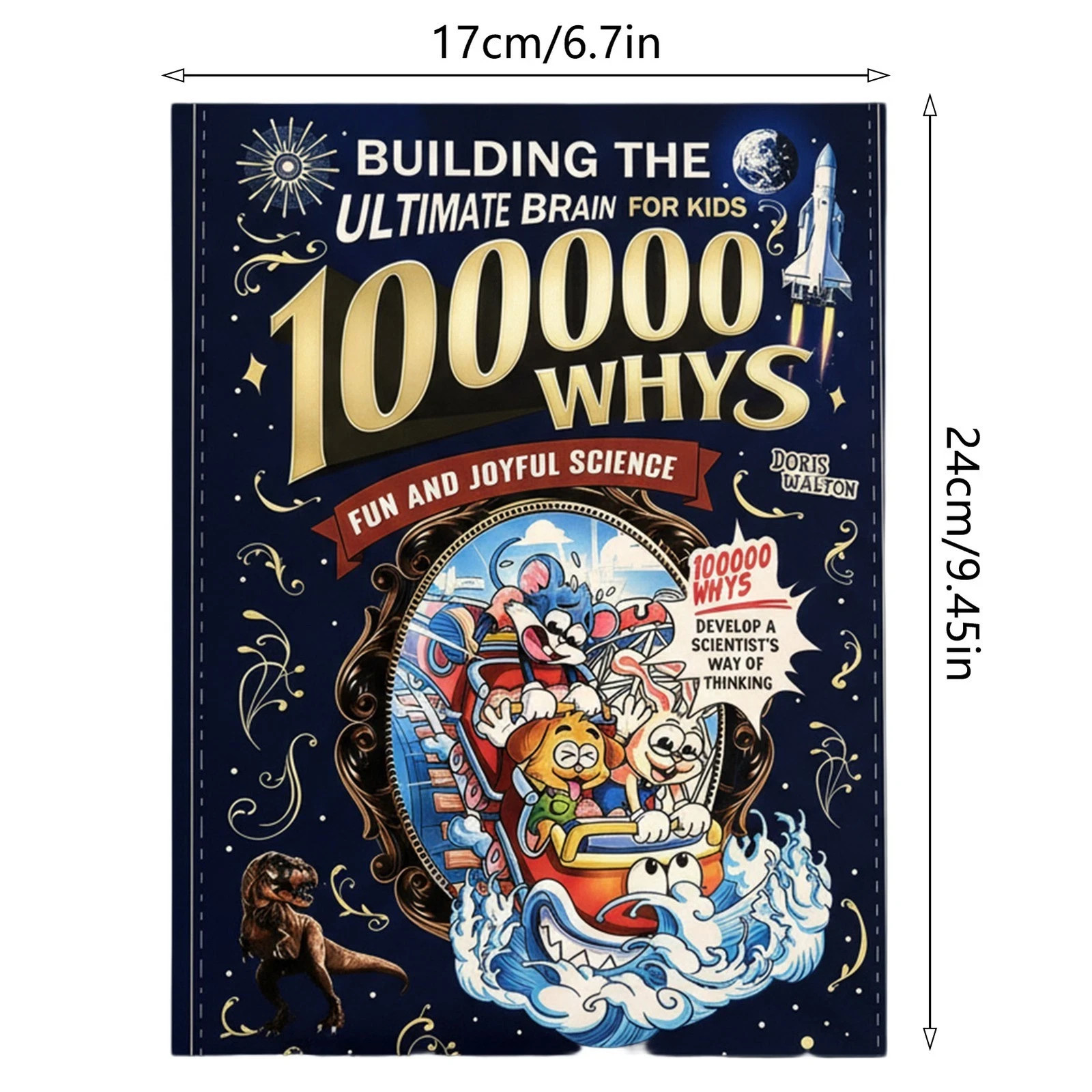 Children’s Encyclopedia Why 100,000? Kids Book Ages 6-12 Extracurricular Reading