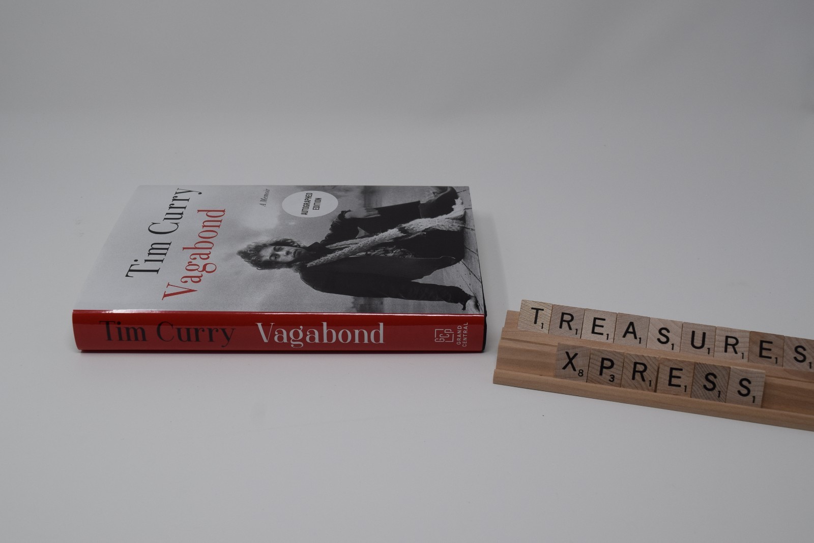 Tim Curry Signed Vagabond – A Memoir New / Limited