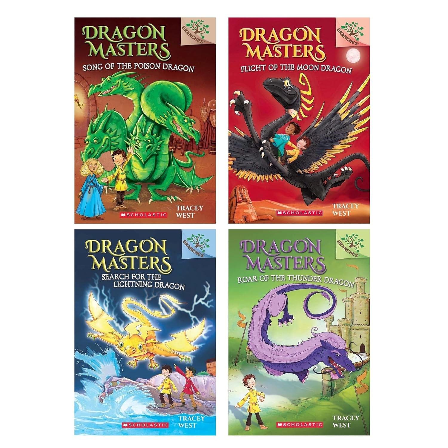 Dragon Masters Complete 30 Books Set Books 1-28 + 2 Special Ed by Tracey West