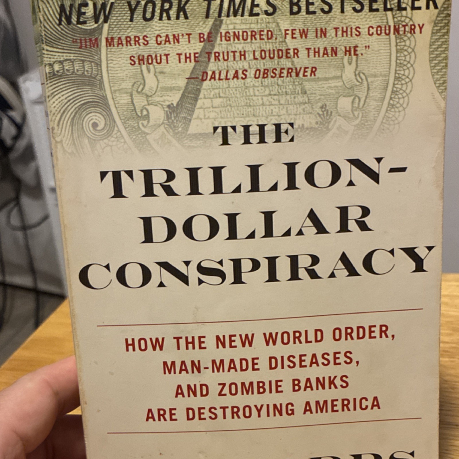 The Trillion-Dollar Conspiracy Jim Marrs Paperback English Political Science