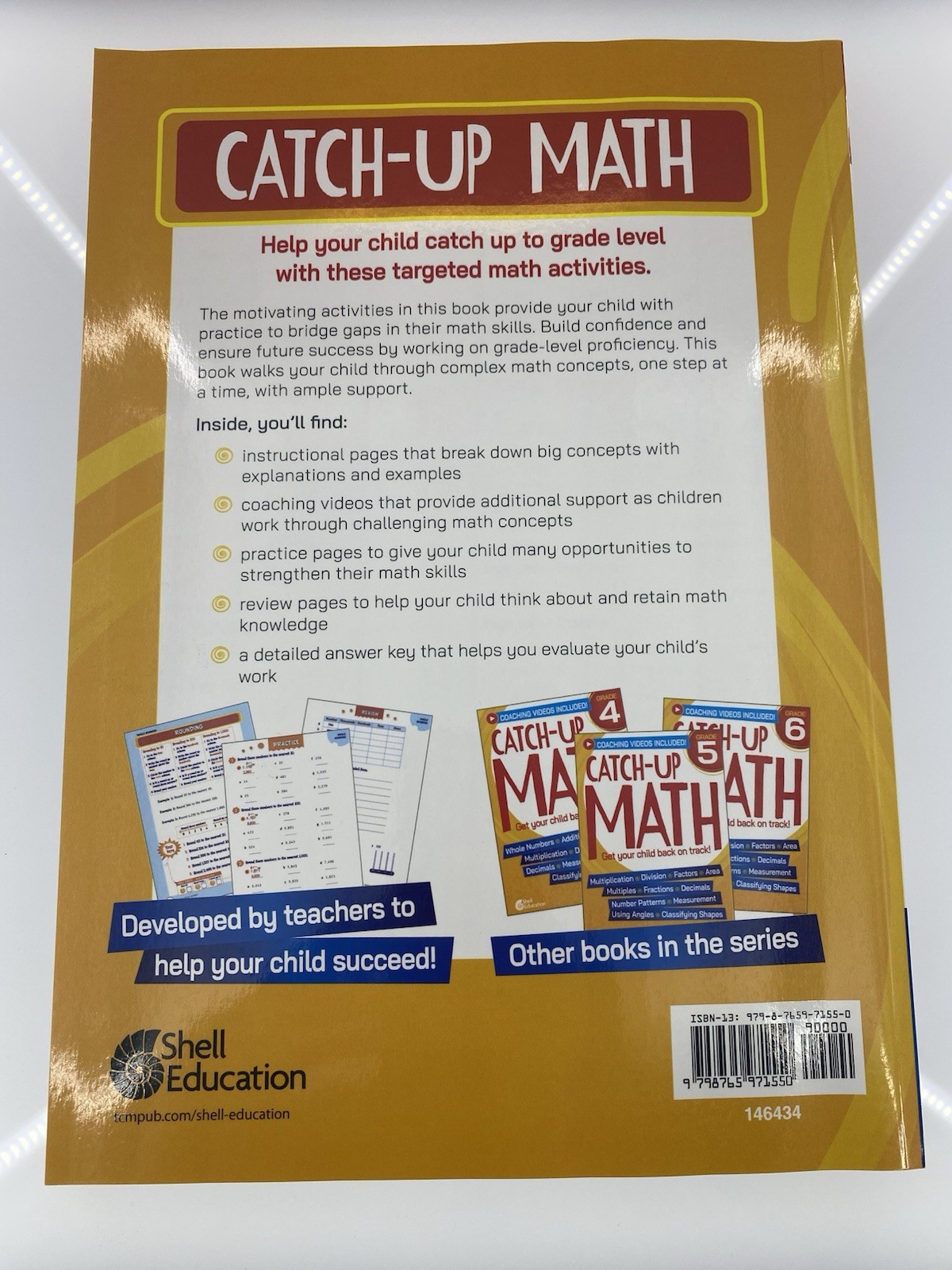 Catch-Up Math: 3rd Grade by Teacher Created Materials Brand New