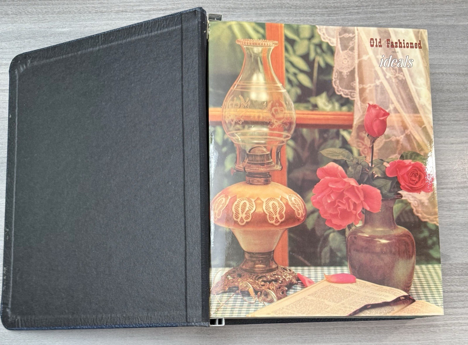 5 Huge Leather HC Binders of Ideals Magazine Lot Paperback Books 1955 – 1961