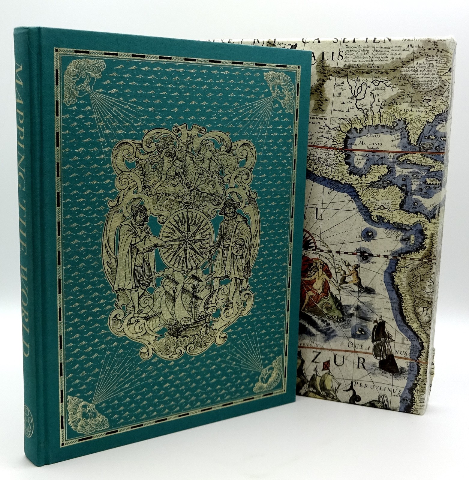 Folio Society Mapping the World by Whitfield Hardcover HB 2000 w/ Slipcover