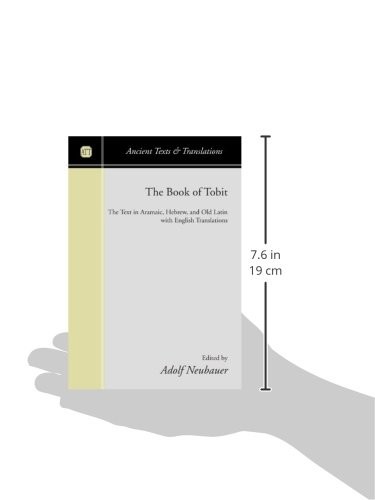 Adolf Neubauer The Book of Tobit (Paperback) Ancient Texts and Translations