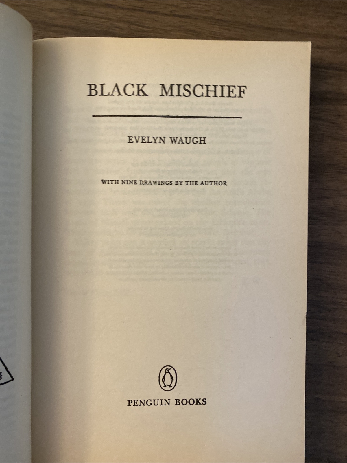 Black Mischief by Evelyn Waugh PB