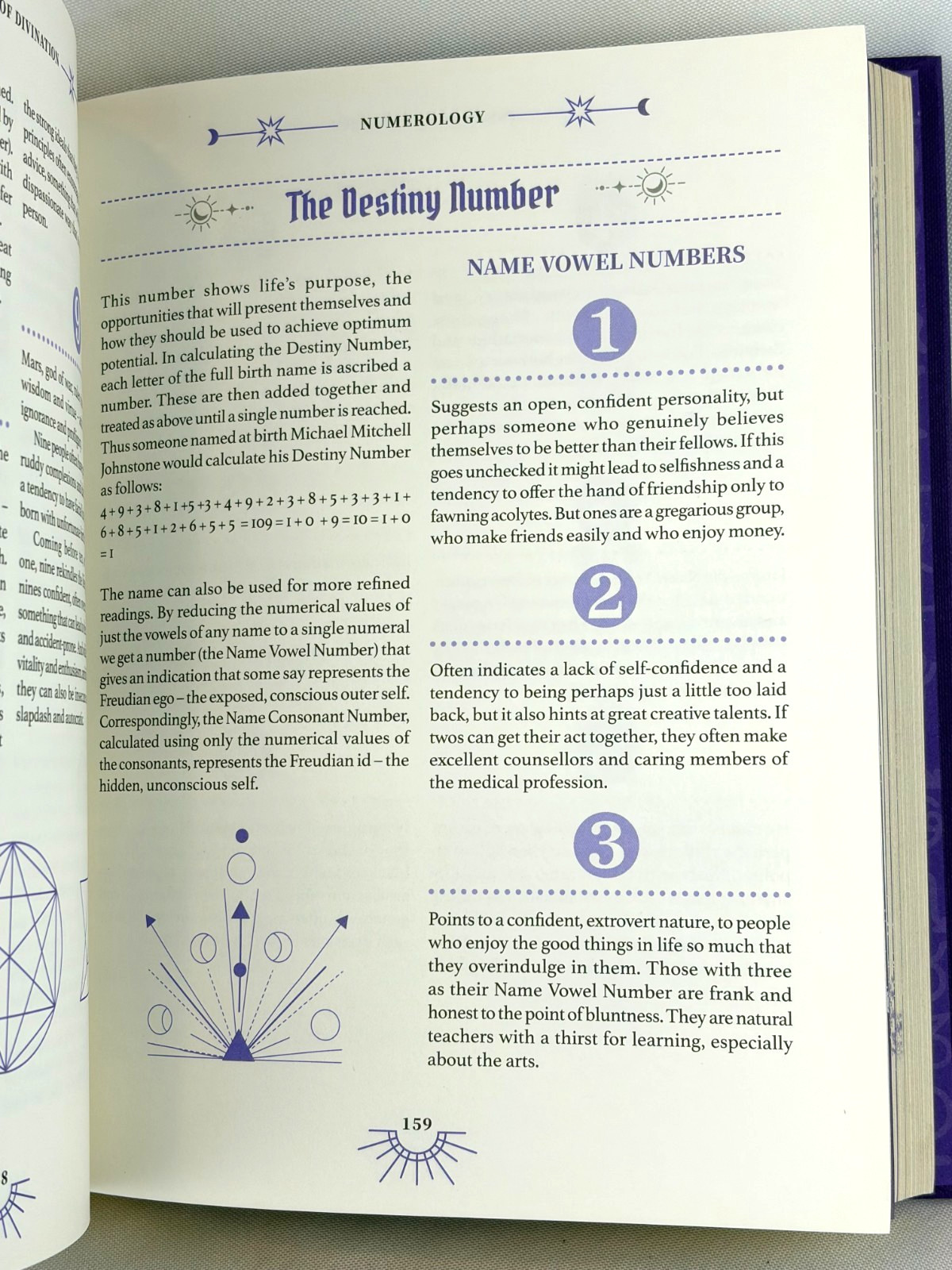 THE BOOK OF DIVINATION Predicting Future Michael Johnstone Deluxe Gilded Edges