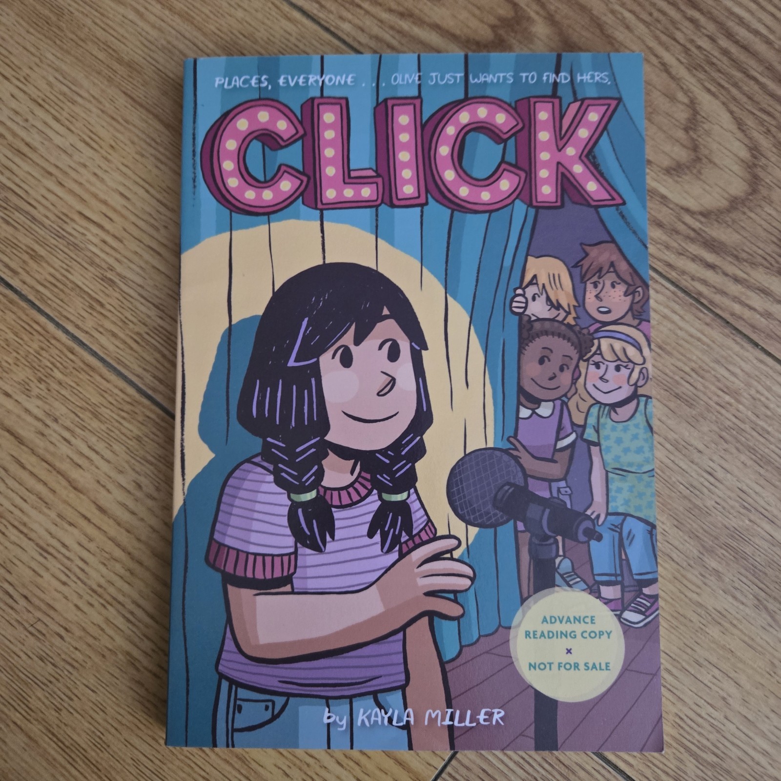 Click by Kayla Miller (2018 ARC Uncorrected Proof) HMH Kids Advance Reading Copy