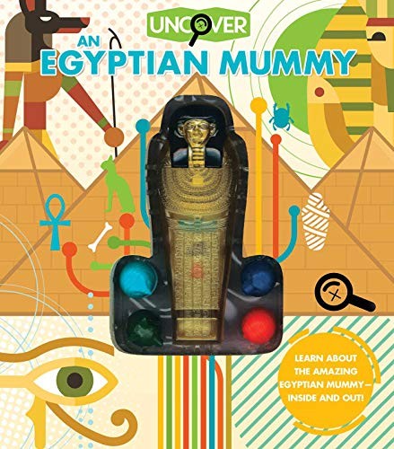 UNCOVER AN EGYPTIAN MUMMY By Lorraine Jean Hopping & Ryan Hobson – Hardcover VG+