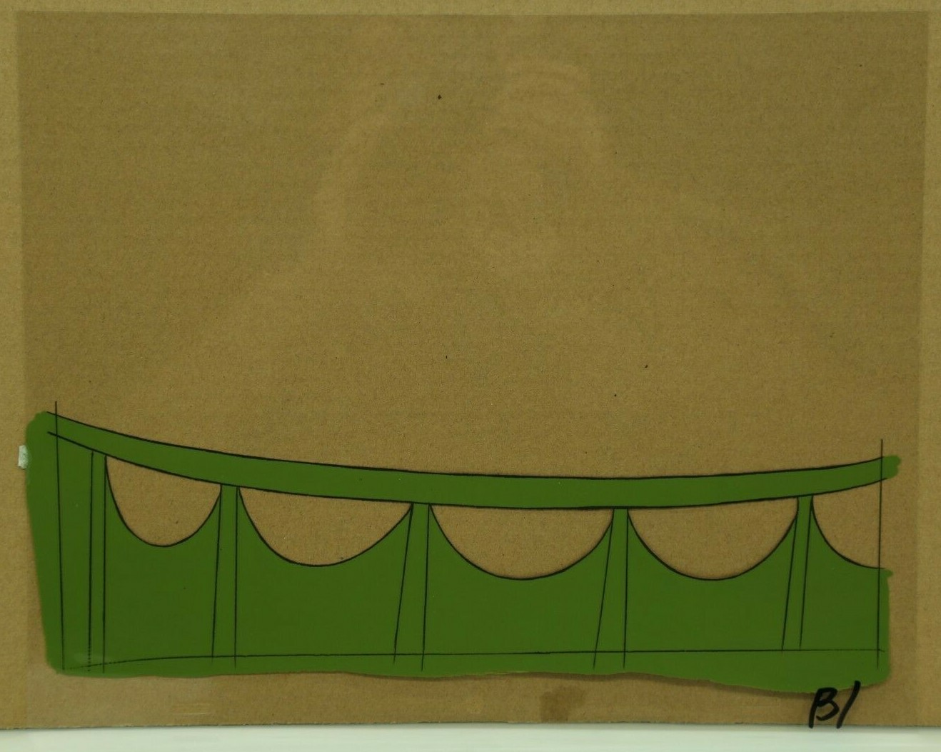 The OZ Kids Original Animation Production Cel & Copied Background (24-11)