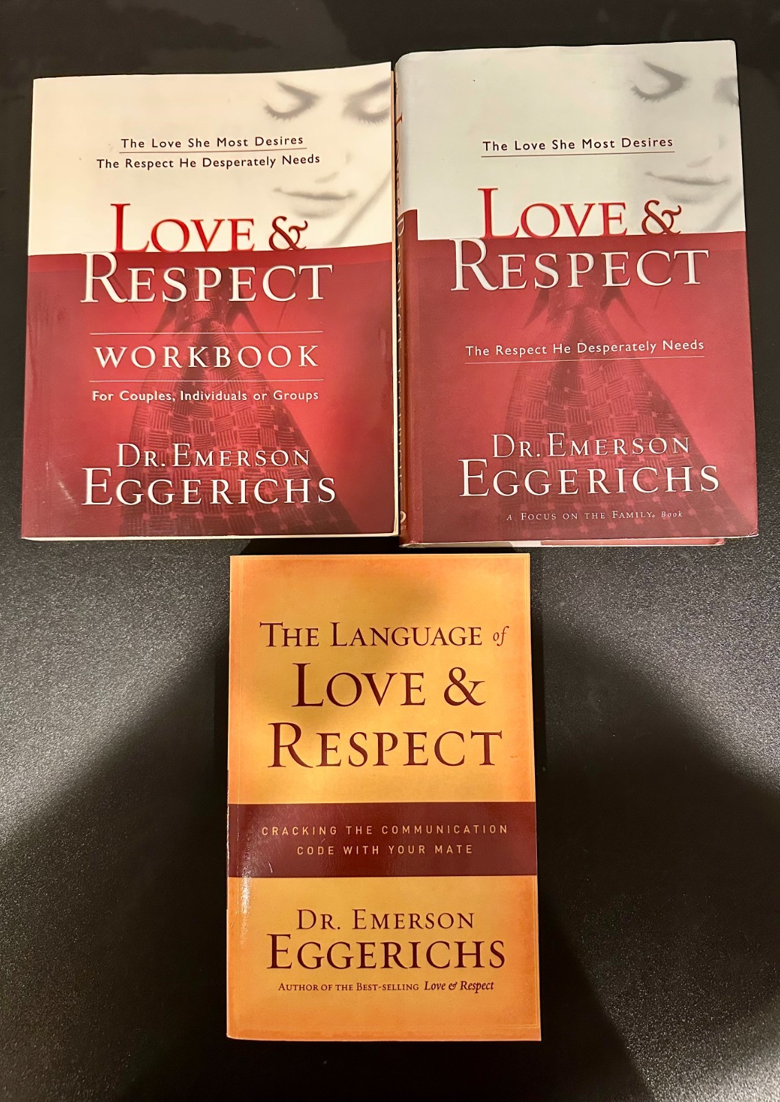 Dr. Emerson Eggerichs – The Language of Love & Respect Book Lot