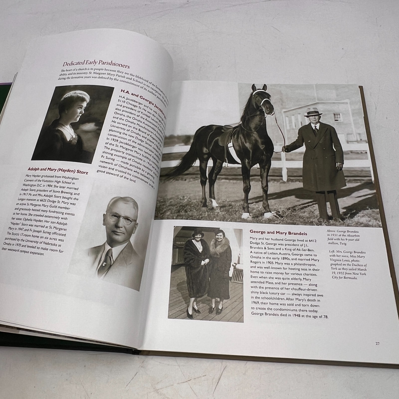 St Margaret Mary 1919-2019 CENTENNIAL HISTORY PICTURES BOOK OMAHA NEBRASKA SUNEG