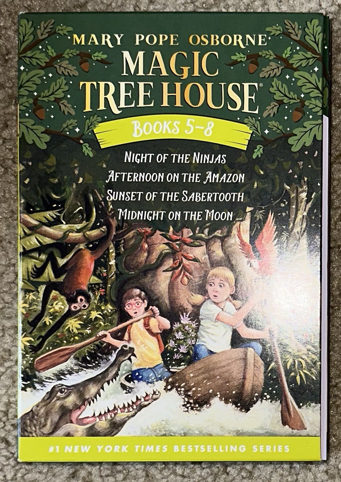 Magic Tree House Books 5-8 Boxed Set by Mary Pope Osborne (2002, Box or…
