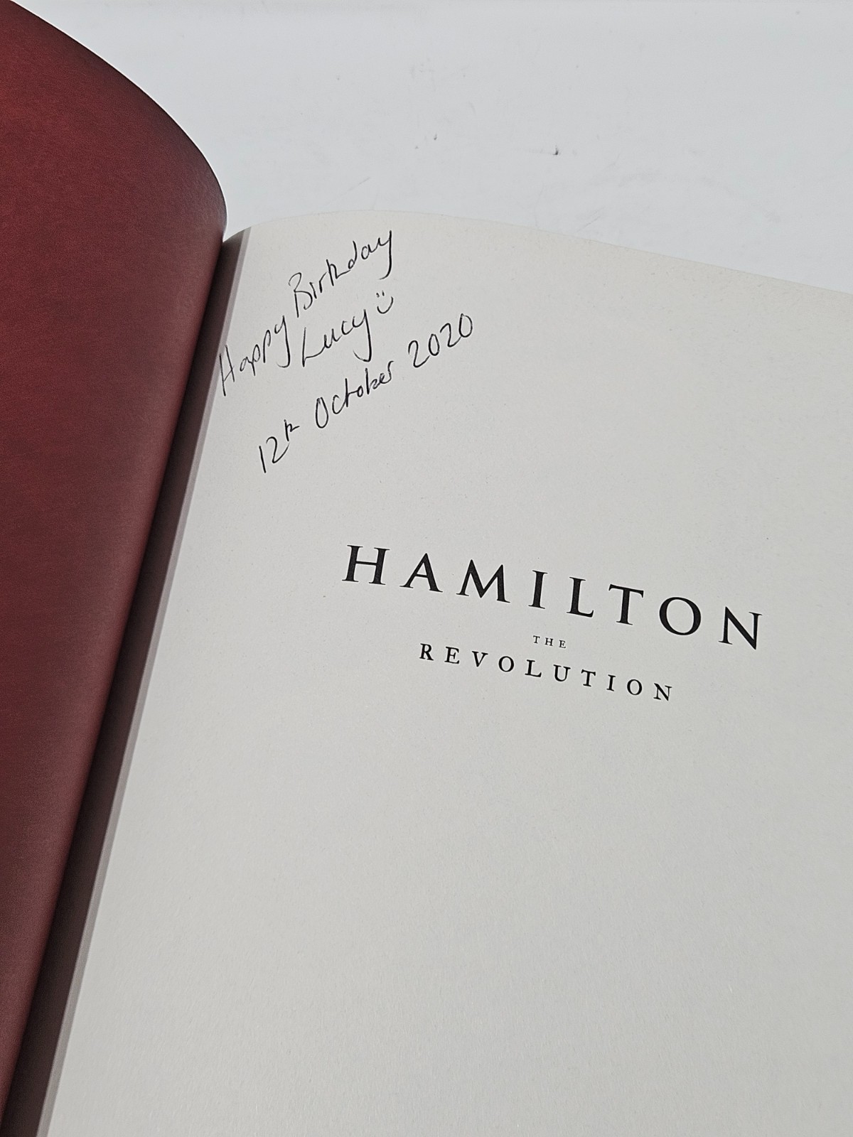 Hamilton: the Revolution, Hardcover by Miranda, Lin-Manuel; Mccarter, Jeremy,…