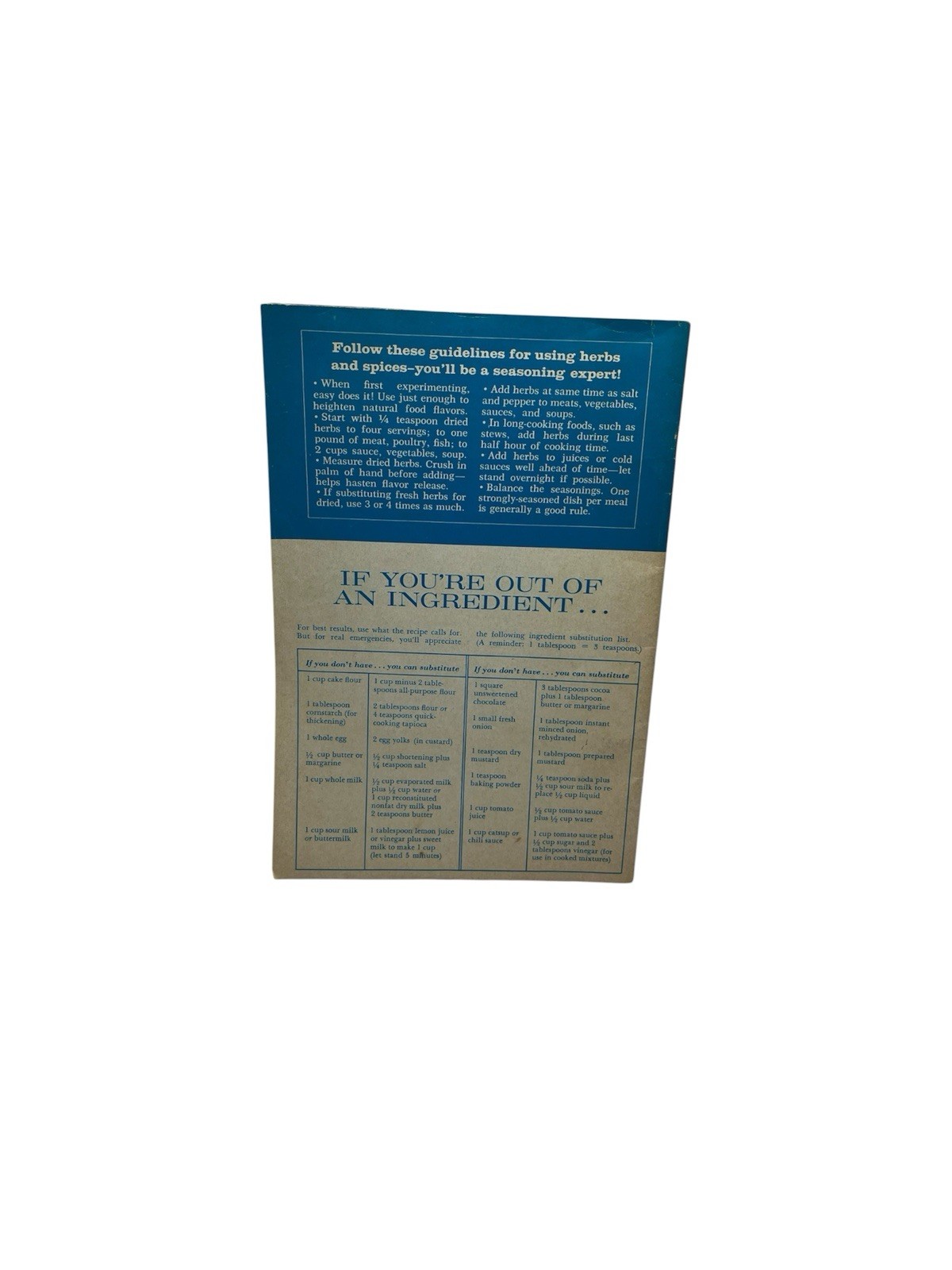 Vintage Cookbook Shortcut Cooking 1969 Meredith Corp. Recipe 1st Printing