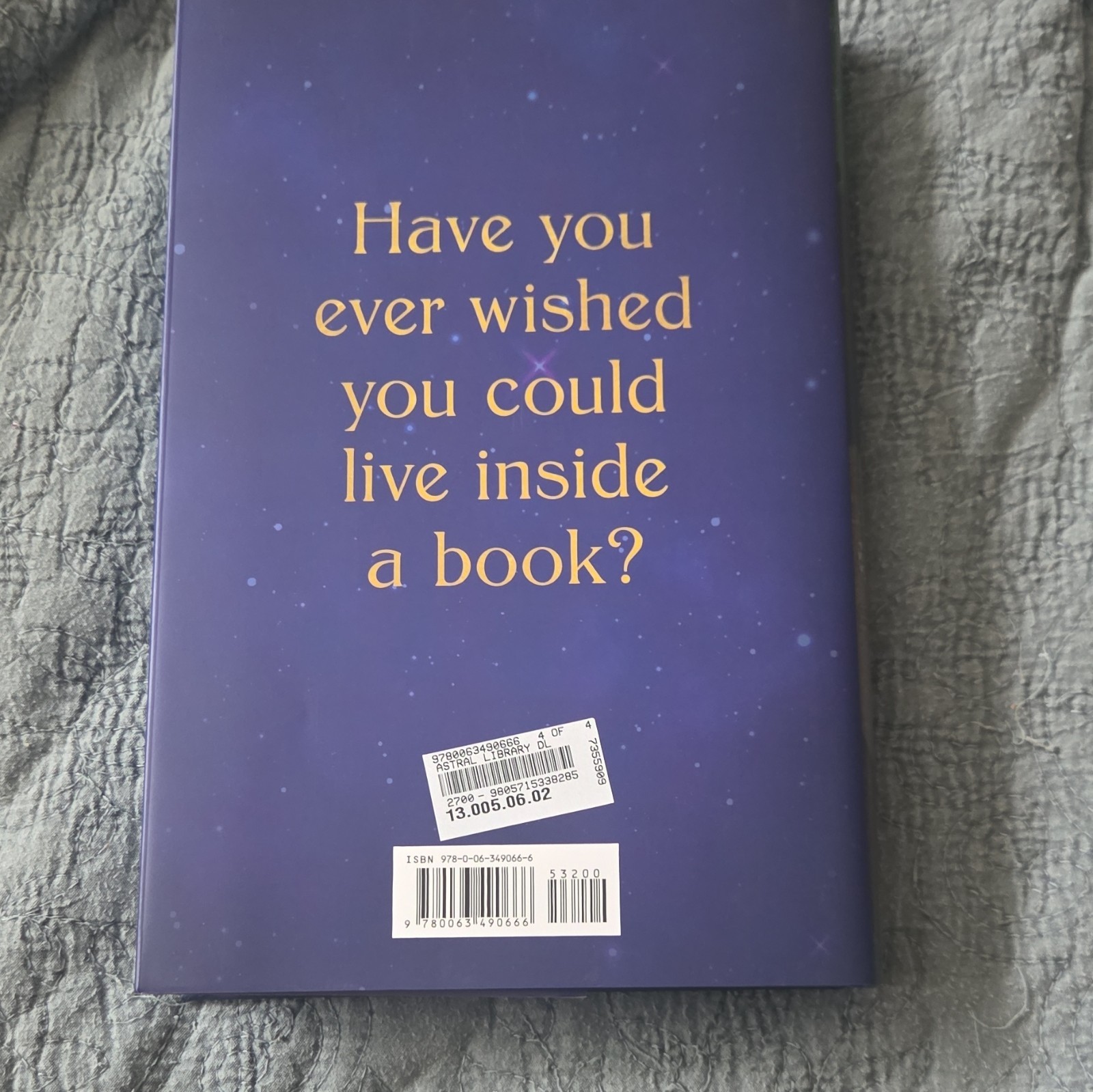 The Astral Library Kate Quinn Signed Hardcover 1st Ed HarperCollins English