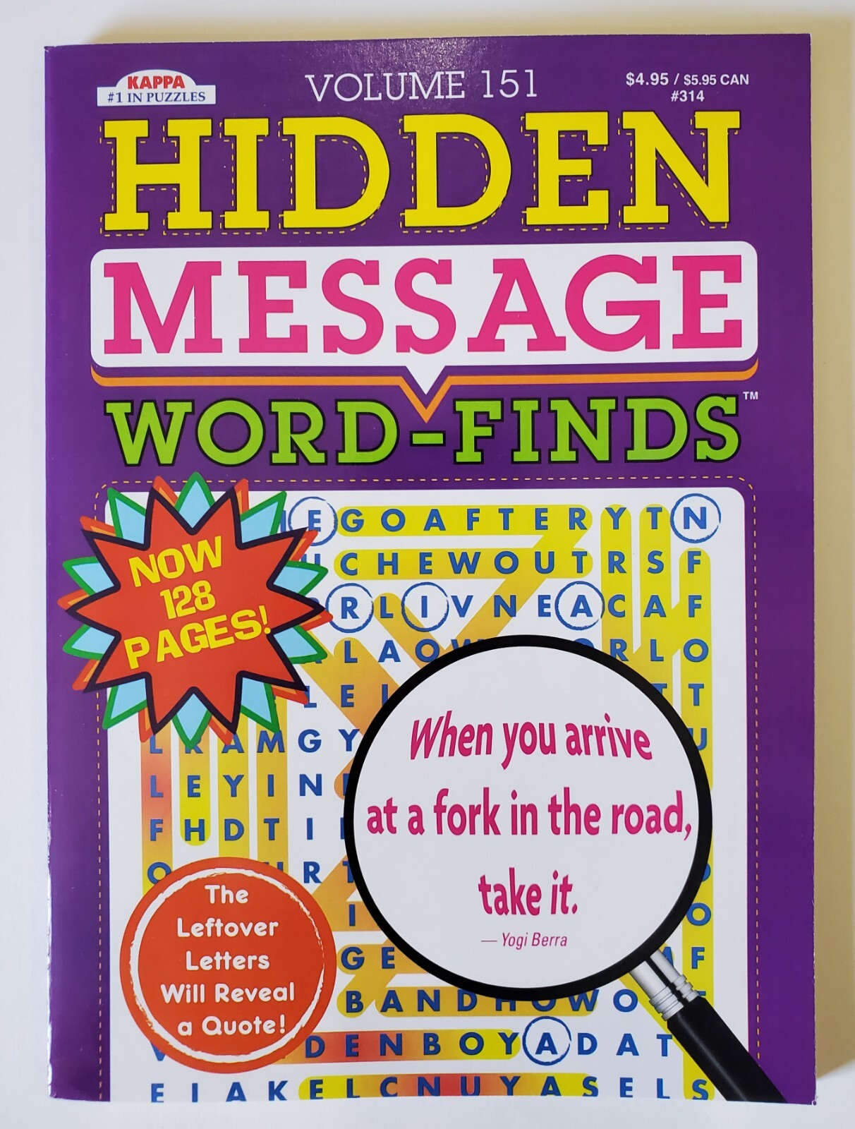 Hidden Message Word-Finds Puzzle Books Kappa Games,Search,Hunt~Pick up to 15Vols