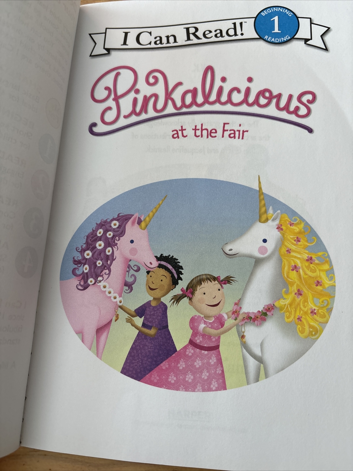 I Can Read Level 1 Ser.: Pinkalicious at the Fair by Victoria Kann (2018, Trade