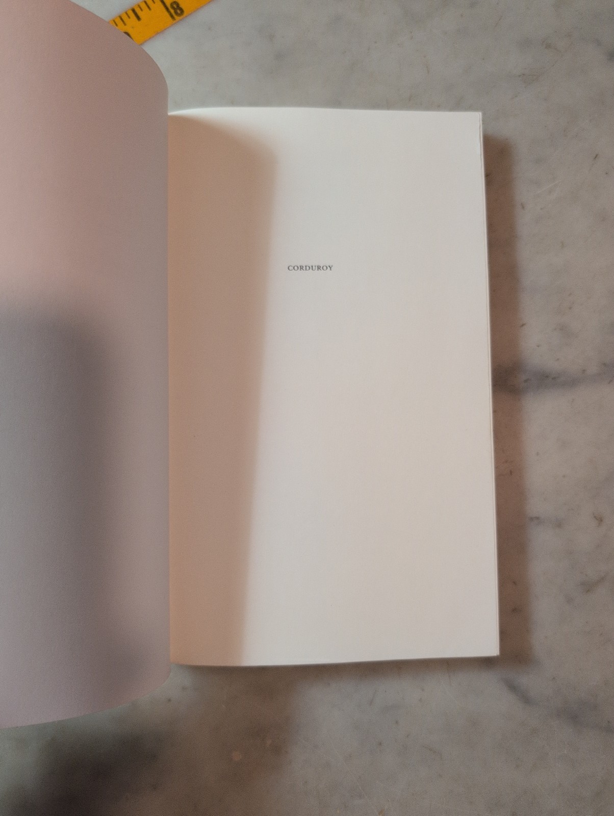 Corduroy by Adrian Bell 2008 Trade Paperback – Faber Finds Book
